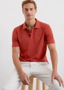 Poloshirt Slub-Jersey regular aus weicher Bio-Baumwolle