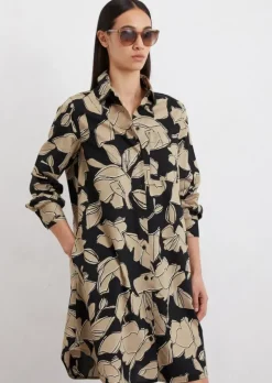 Print-Kleid relaxed mit TENCEL™ Lyocell