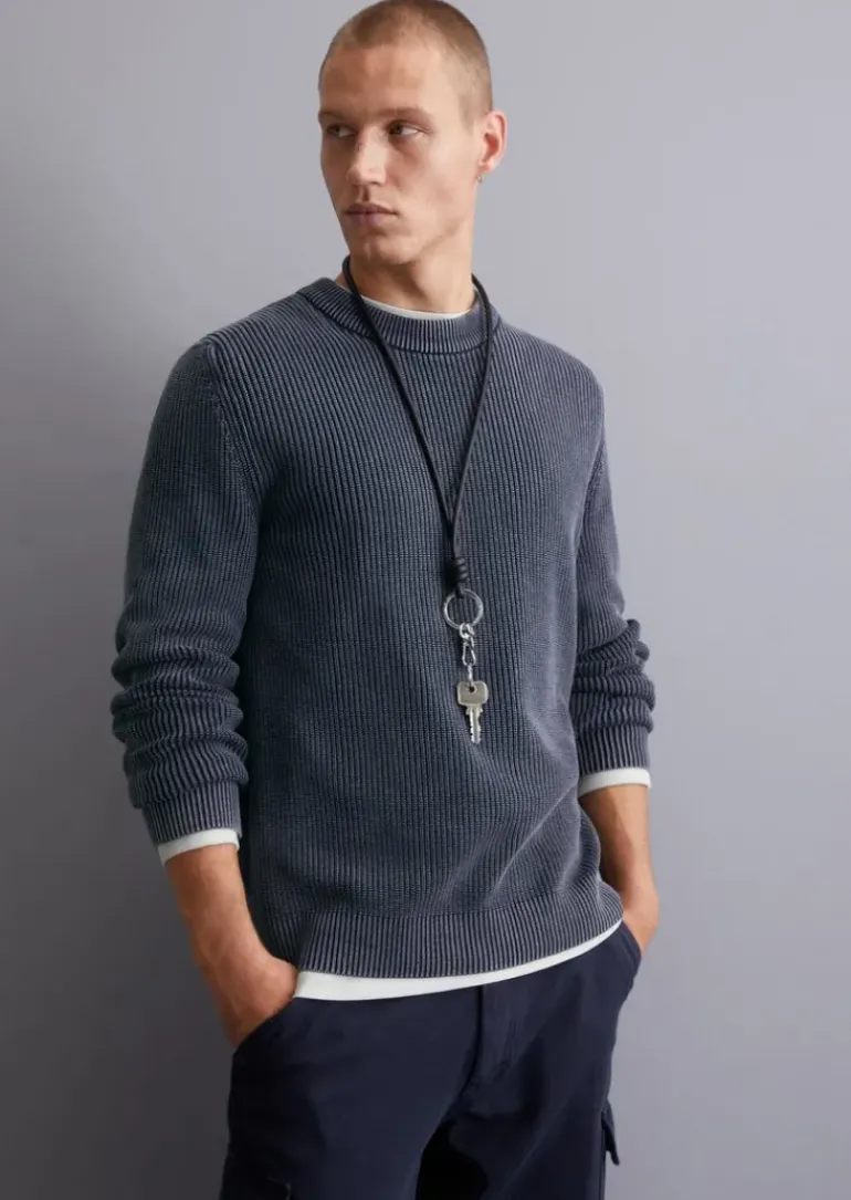 Pullover regular aus reiner Bio-Baumwolle