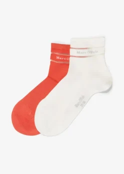 Quarter-Socken im 2er Pack