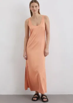 Satinkleid regular aus Viskose-Stretch