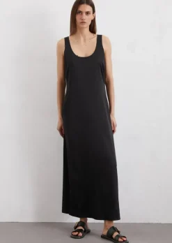 Satinkleid regular aus Viskose-Stretch
