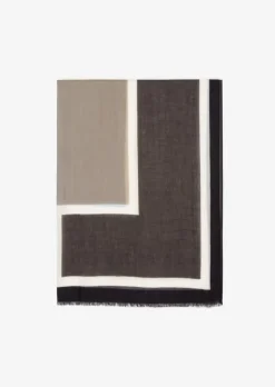Schal mit Allover-Print mit TENCEL™ Lyocell