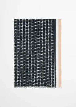 Schal mit Allover-Print mit TENCEL™ Lyocell