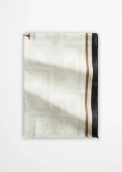 Schal mit Allover-Print mit TENCEL™ Lyocell