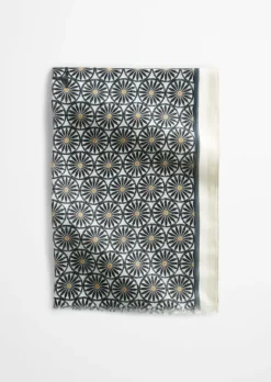 Schal mit Allover-Print mit TENCEL™ Lyocell