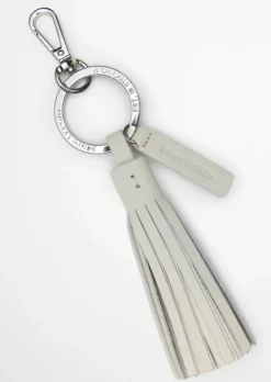 Schlüsselanhänger mit Leder-Quaste