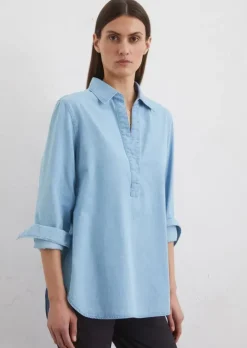 Schlupfbluse relaxed mit TENCEL™ Lyocell