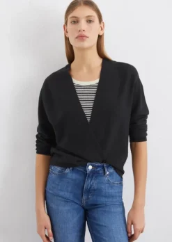 Seamless Cardigan loose aus softer Bio-Baumwolle