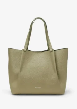 Shopper large aus genarbtem Rindleder