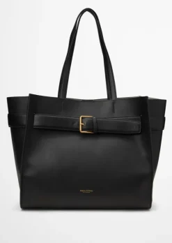 Shopper large aus glattem Rindleder