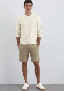 Shorts Model Salo slim aus Bio-Baumwoll-Mix