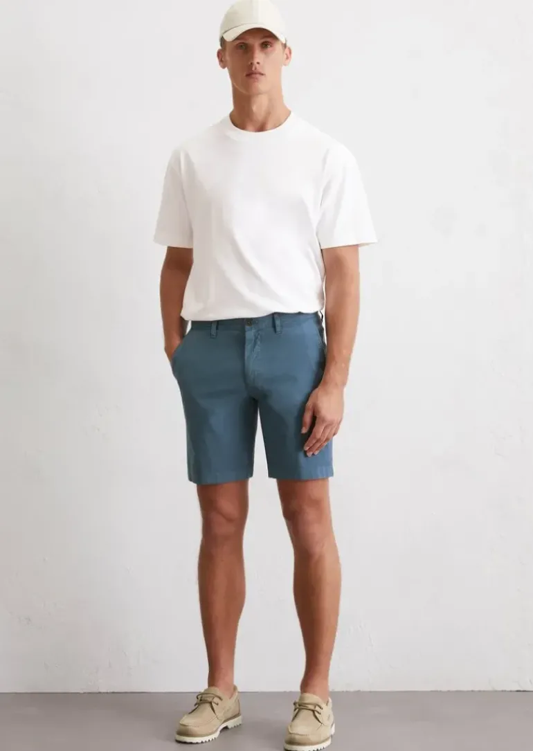 Shorts Model Salo slim aus Bio-Baumwolle-Mix