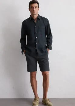 Shorts Model Salo slim aus Bio-Baumwolle-Mix