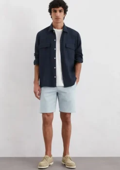 Shorts Model Salo slim aus Bio-Baumwoll-Mix