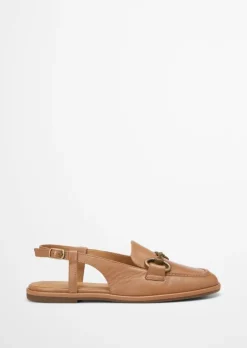 Sling-Loafer mit Trensen-Schnalle