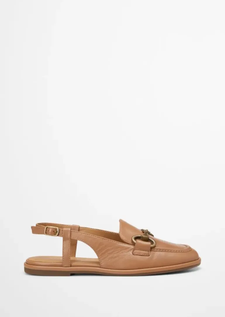 Sling-Loafer mit Trensen-Schnalle