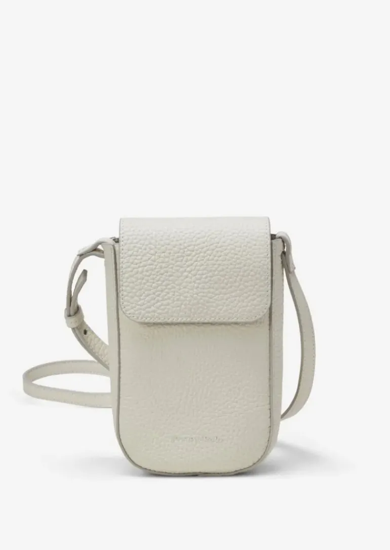 Smartphone-Tasche aus genarbtem Rindleder