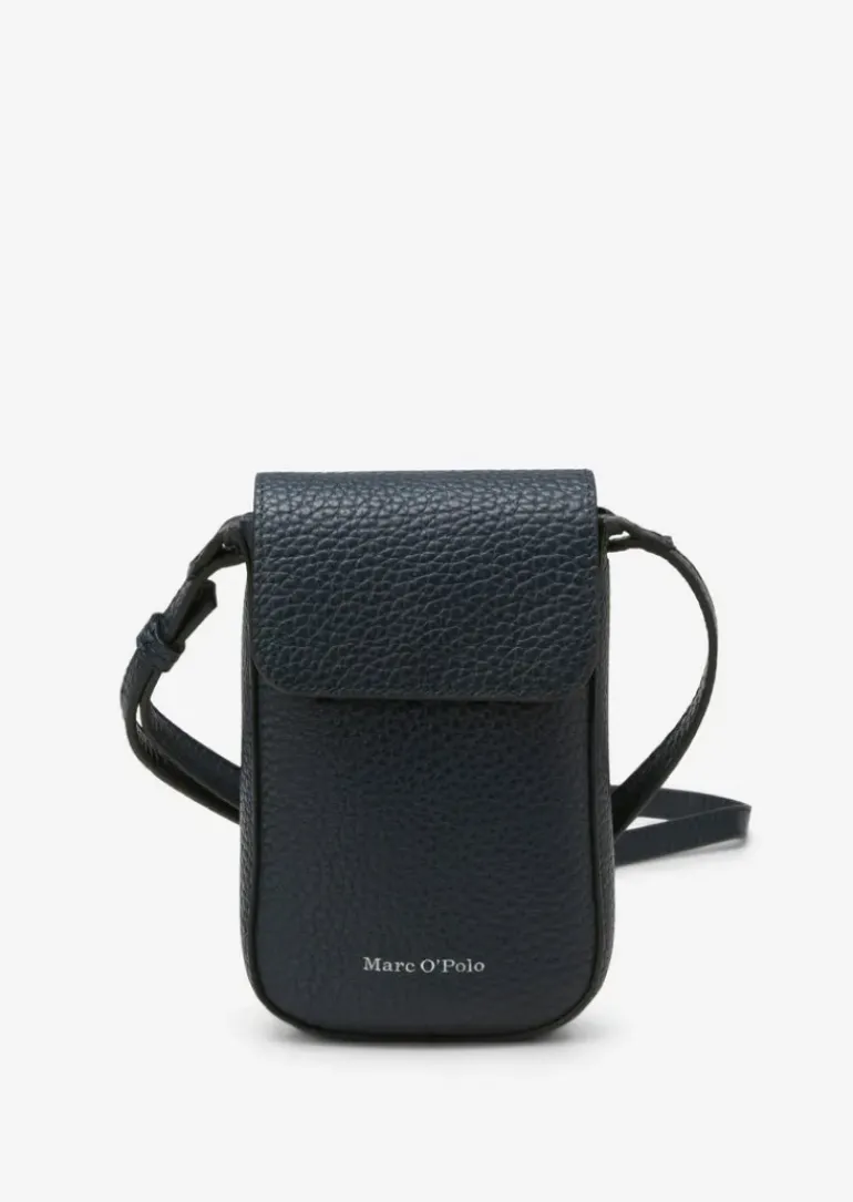 Smartphone-Tasche aus genarbtem Rindleder