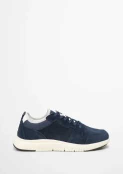 Sneaker aus edlem Veloursleder