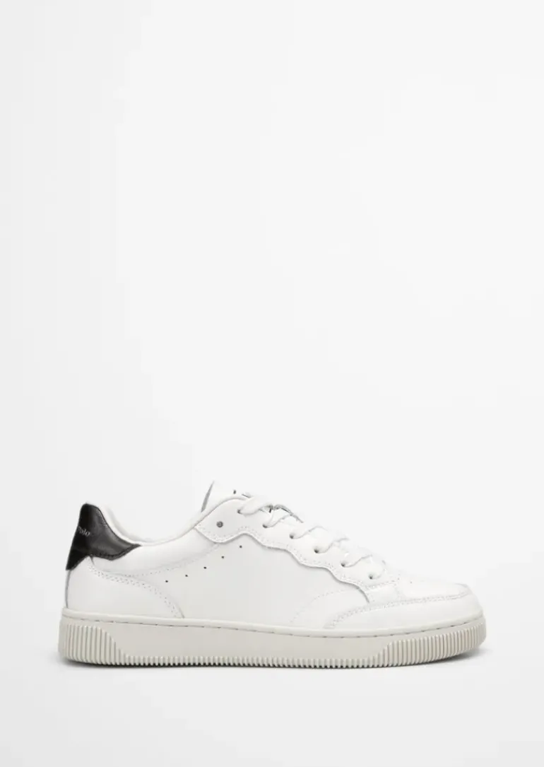 Sneaker aus hochwertigem Rindleder