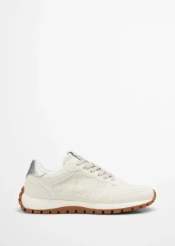 Sneaker aus softem Veloursleder