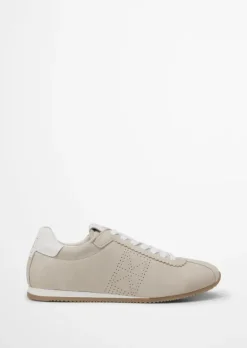 Sneaker aus softem Ziegenleder