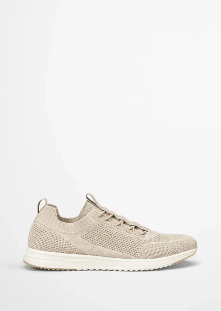 Sneaker in leichter Strick-Qualität