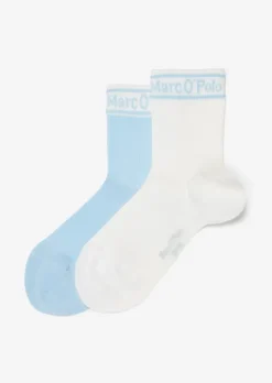 Sportive Quarter-Socken aus weichem Lyocell-Mix