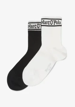 Sportive Quarter-Socken aus weichem Lyocell-Mix