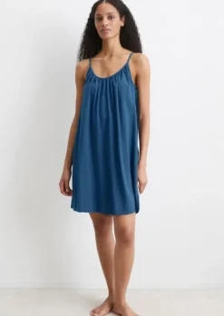 Strandkleid aus weichem Viskose-Baumwoll-Mix