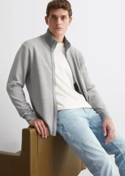 Strickjacke regular mit Reißverschluss