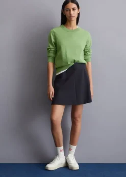 Strickpullover regular aus Soft Cotton Stretch