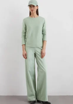 Strickpullover slim aus softem Organic Cotton