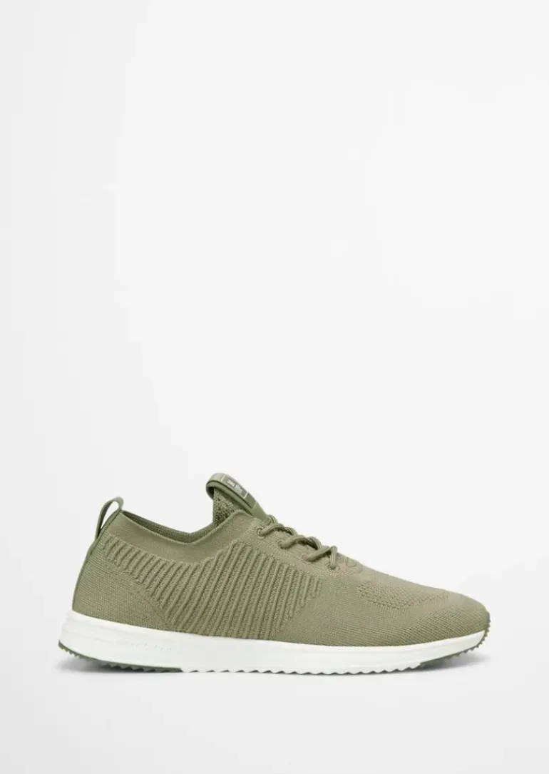 Strick-Sneaker aus recyceltem Polyester