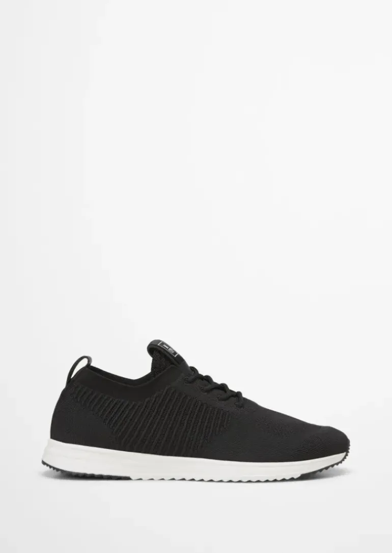 Strick-Sneaker aus recyceltem Polyester