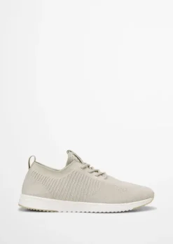 Strick-Sneaker aus recyceltem Polyester