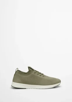 Strick-Sneaker aus recyceltem Polyester