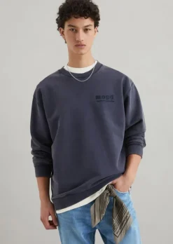Sweatshirt relaxed aus reiner Bio-Baumwolle