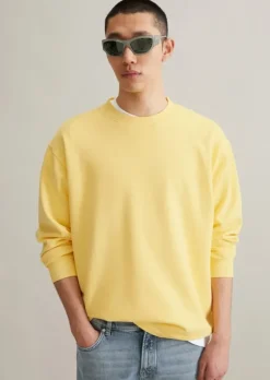 Sweatshirt relaxed mit Print auf Vorder- und Rückseite