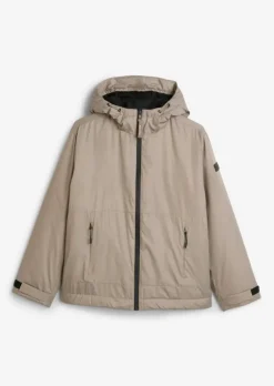 TEENS-BOYS Kapuzen-Jacke in weicher, wasserabweisender Qualität