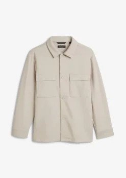 TEENS-BOYS Overshirt aus strukturiertem Sweat