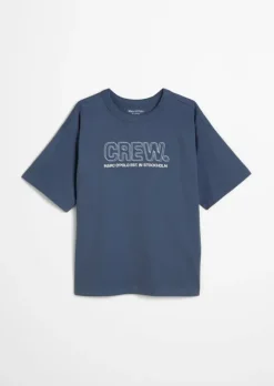TEENS-BOYS T-Shirt mit gesticktem Brustprint