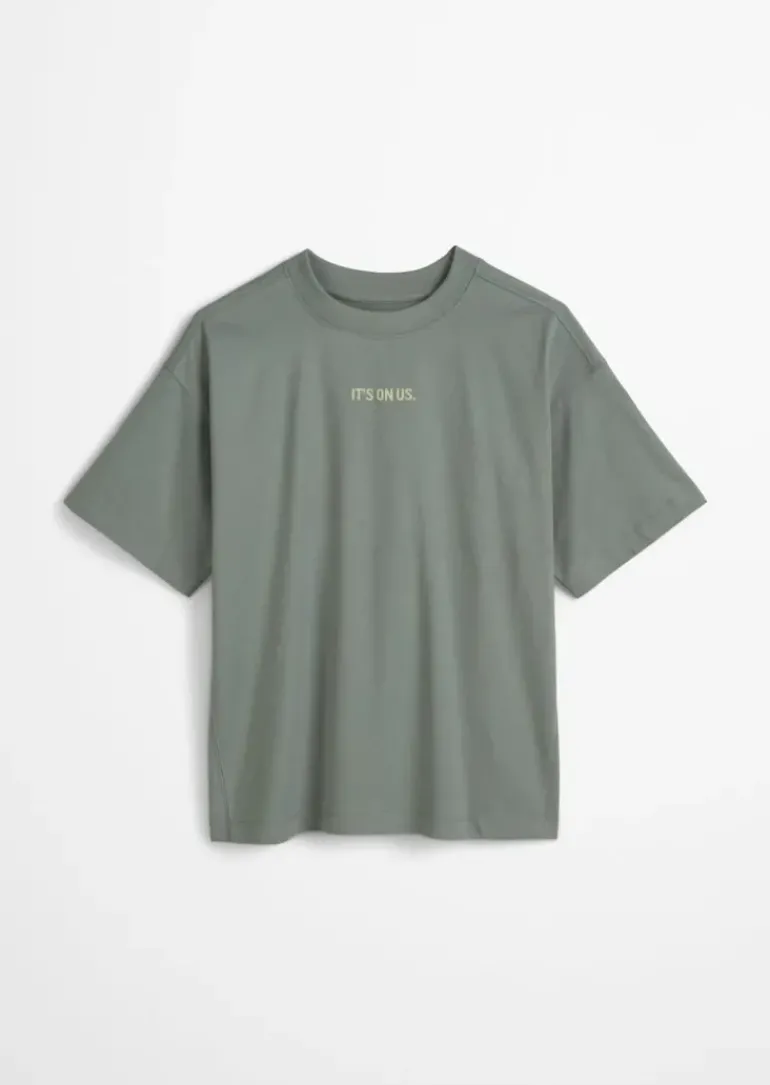 TEENS-BOYS T-Shirt mit Statement-Print