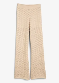 TEENS-GIRLS Strickhose in Häkel-Optik