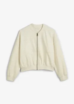 TEENS-GIRLS Sweatjacke im Blouson-Stil