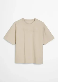 TEENS-GIRLS T-Shirt aus schwerem Bio-Baumwoll-Jersey