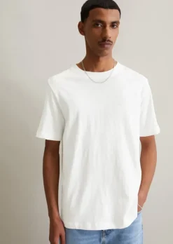 T-Shirt regular aus softer Slub-Jersey-Qualität