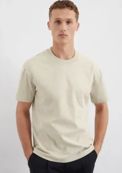 T-Shirt relaxed aus schwerem Bio-Baumwoll-Jersey