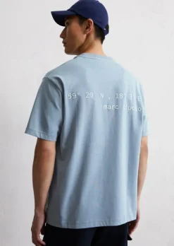 T-Shirt relaxed aus schwerem Bio-Baumwoll-Jersey
